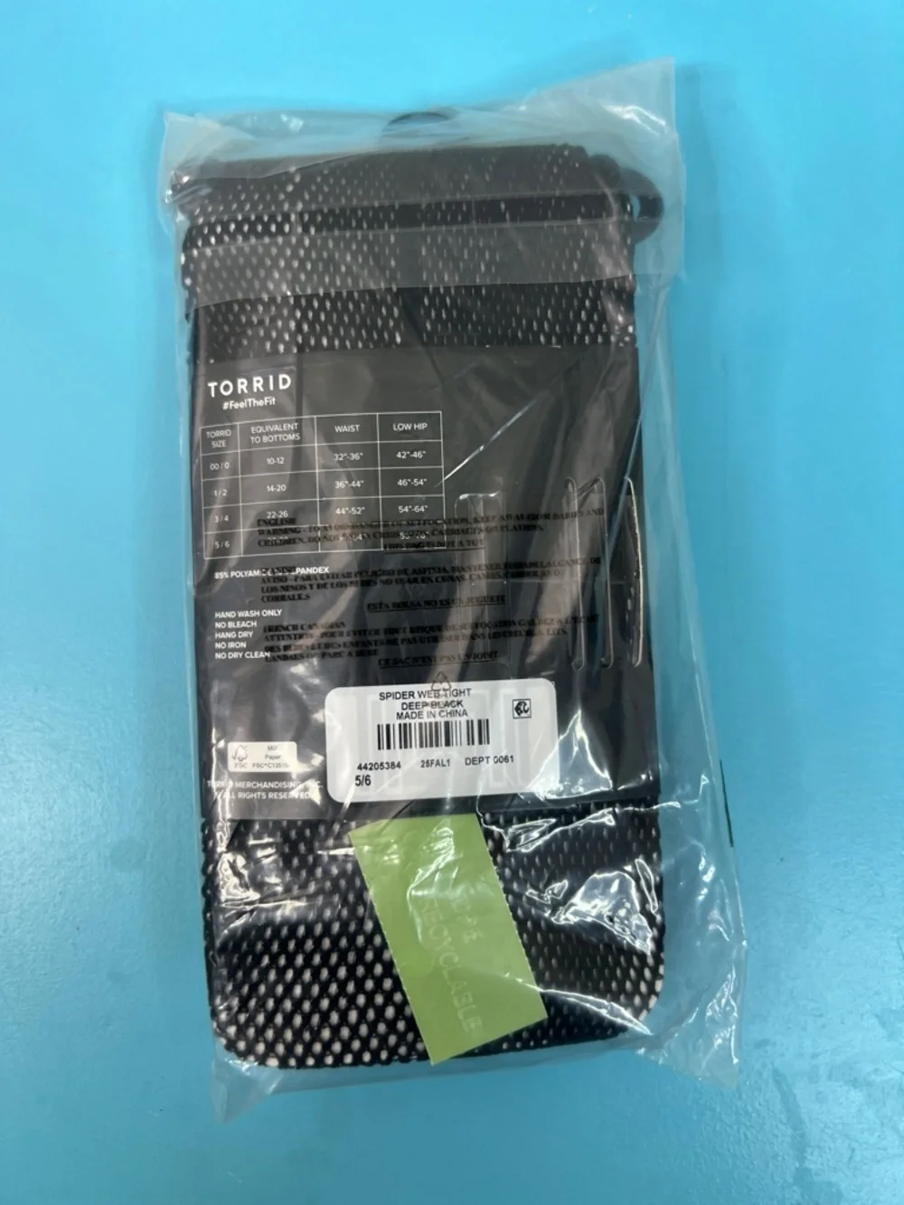 Torrid Spider Web Tights Size 5/6 on Torrid Sizing so 5X/6X